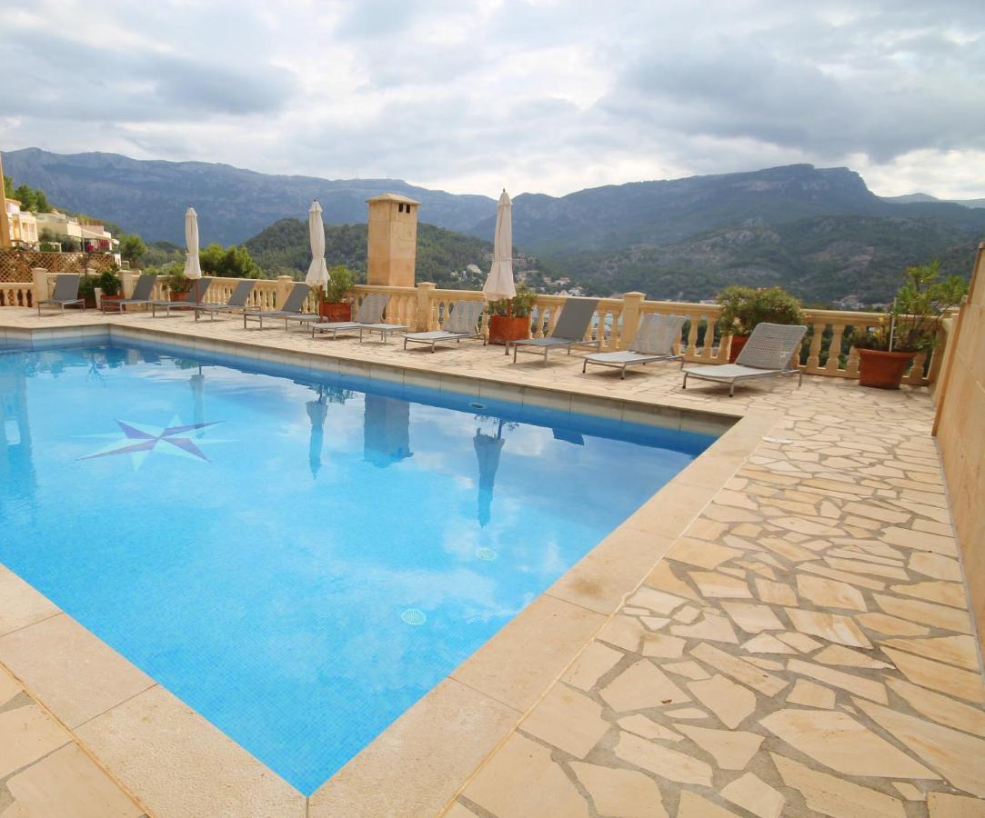 Casa Sol With Private Terrace, Garden, Pool, Beautiful View Lejlighed Puerto de Sóller Eksteriør billede