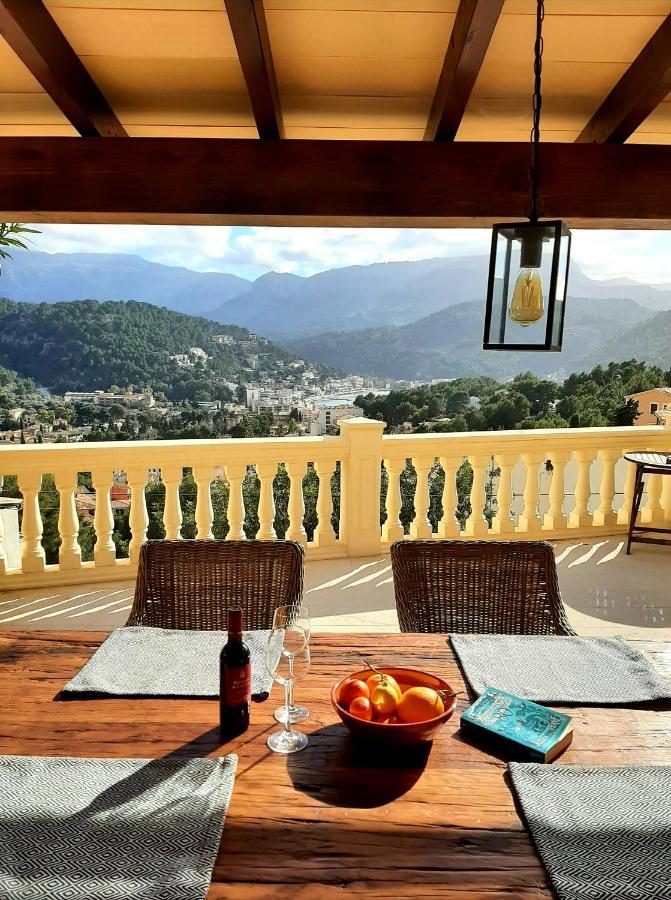 Casa Sol With Private Terrace, Garden, Pool, Beautiful View Lejlighed Puerto de Sóller Eksteriør billede