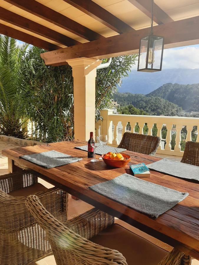 Casa Sol With Private Terrace, Garden, Pool, Beautiful View Lejlighed Puerto de Sóller Eksteriør billede