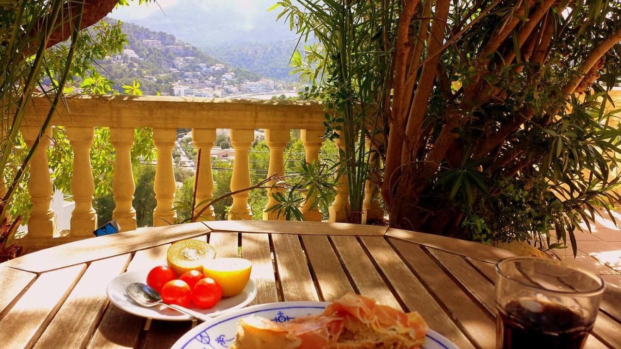 Casa Sol With Private Terrace, Garden, Pool, Beautiful View Lejlighed Puerto de Sóller Eksteriør billede